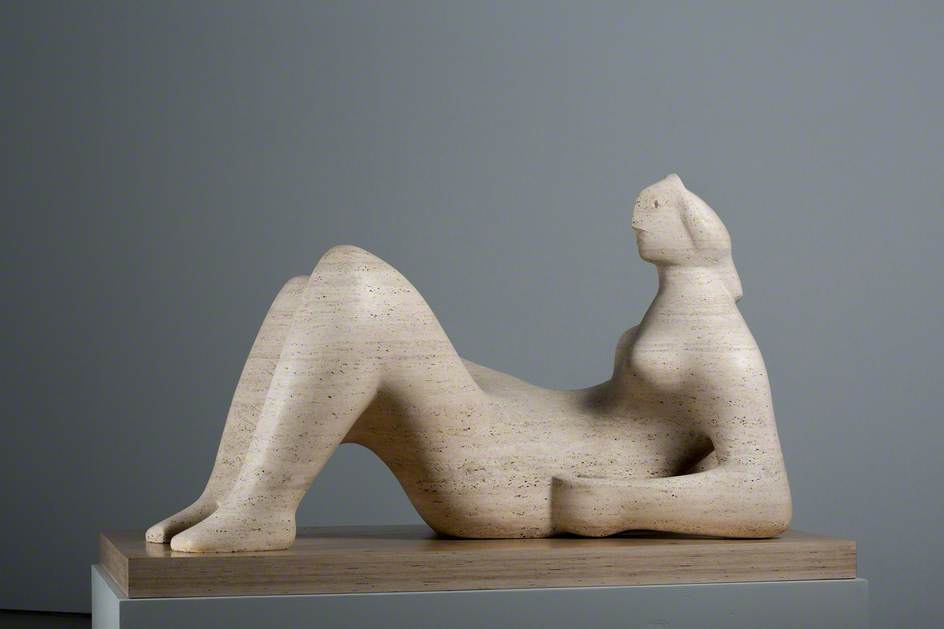 Draped Reclining Figure