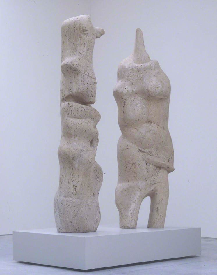 Two Standing Figures