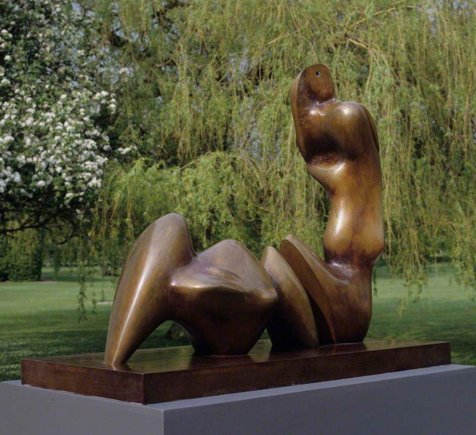 Working Model for Two-Piece Reclining Figure: Cut