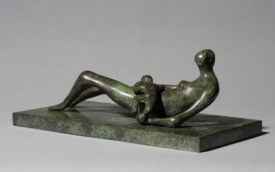 Reclining Mother and Child II