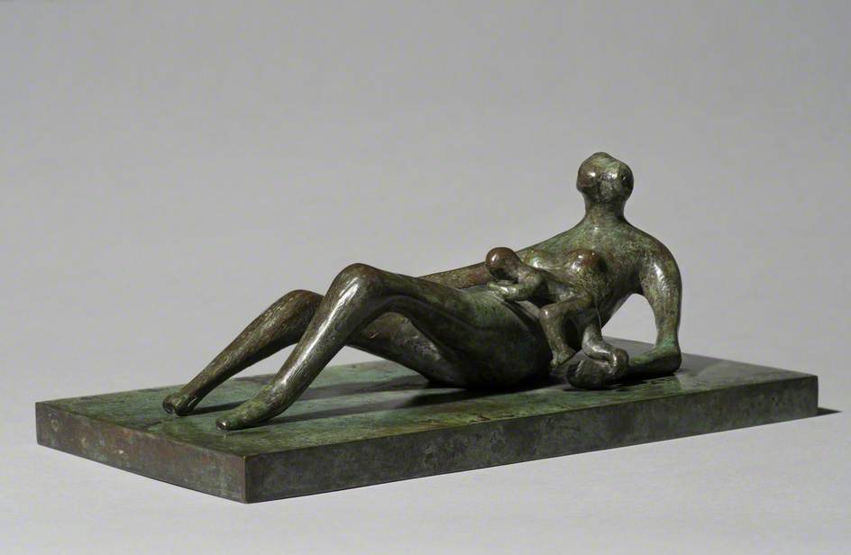 Reclining Mother and Child II