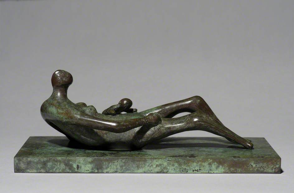 Reclining Mother and Child II