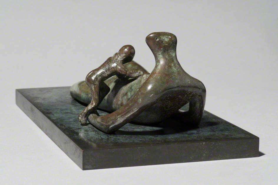 Reclining Mother and Child IV