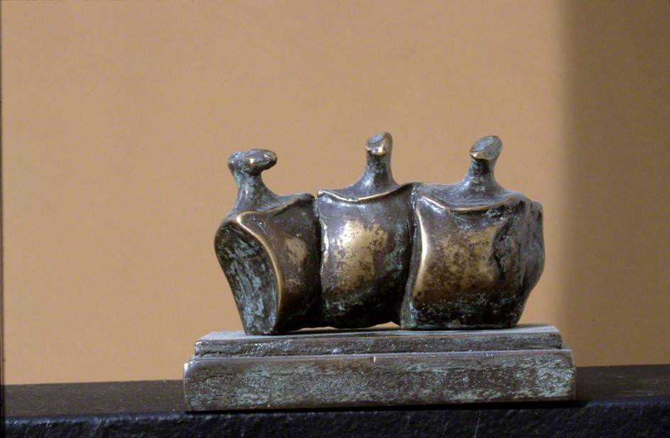 Maquette for Three Figures