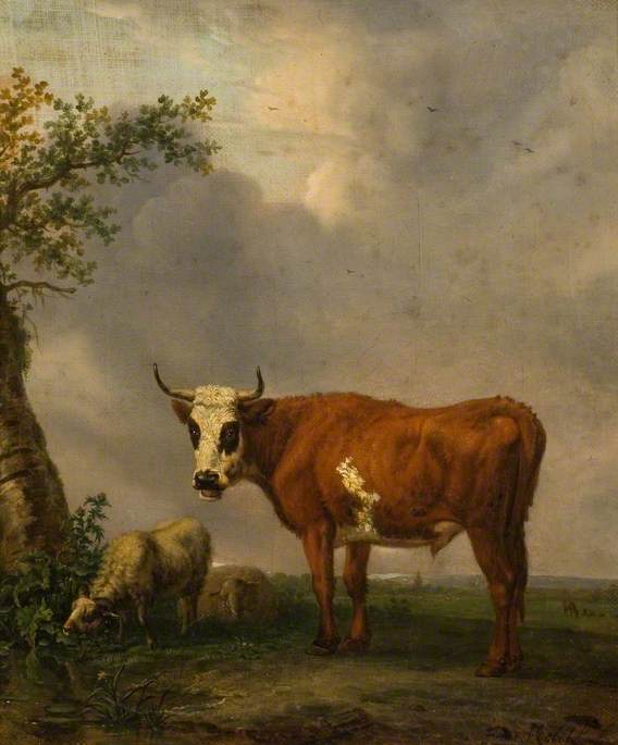 A Bull in a Landscape