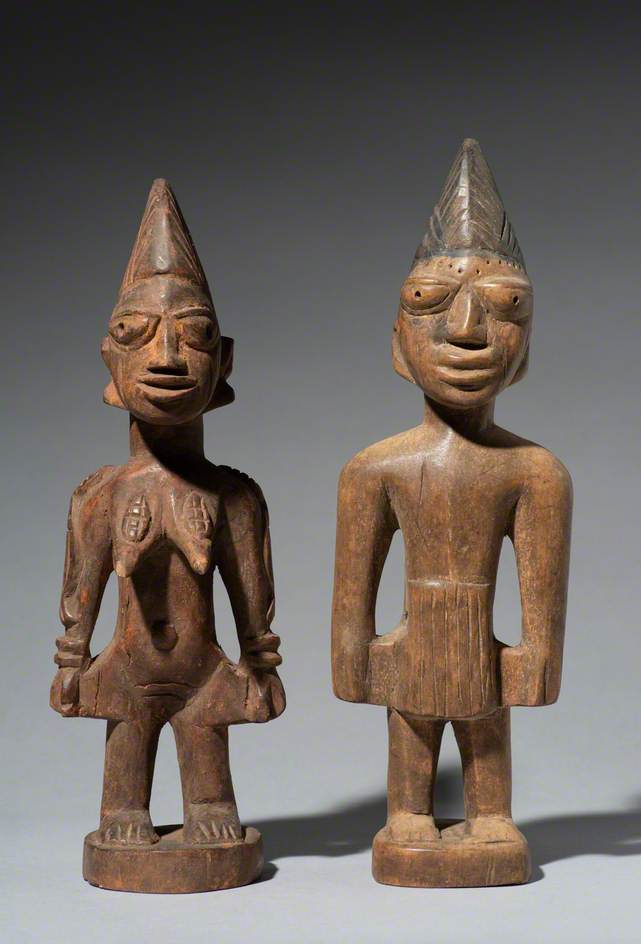 Pair of Male and Female Figures