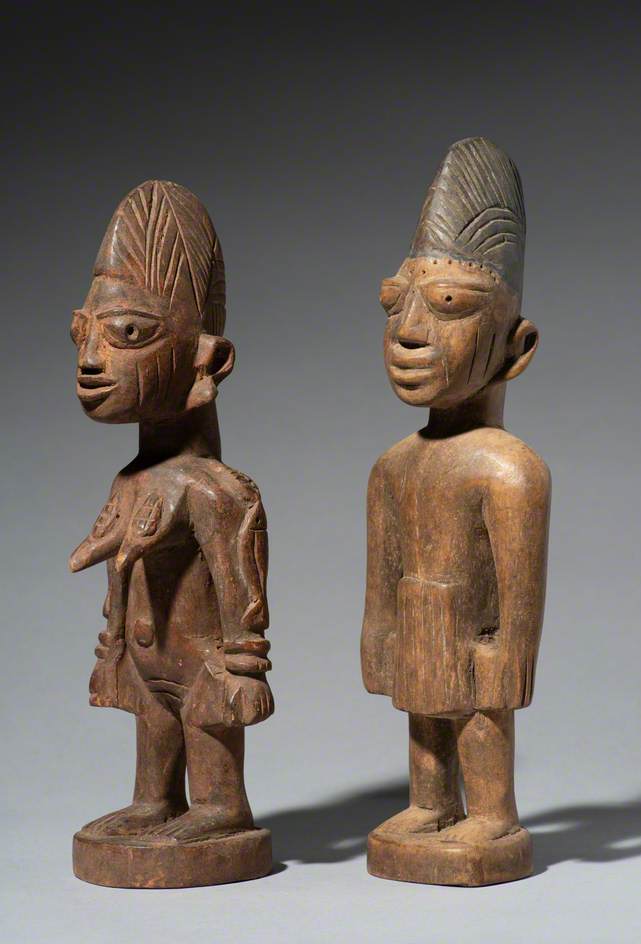 Pair of Male and Female Figures