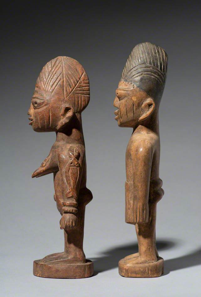 Pair of Male and Female Figures