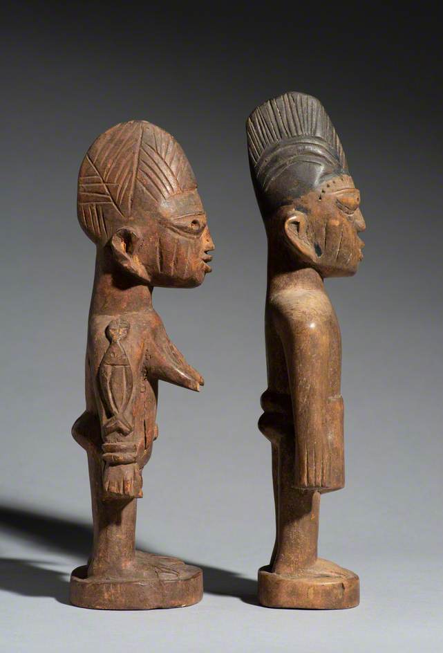 Pair of Male and Female Figures