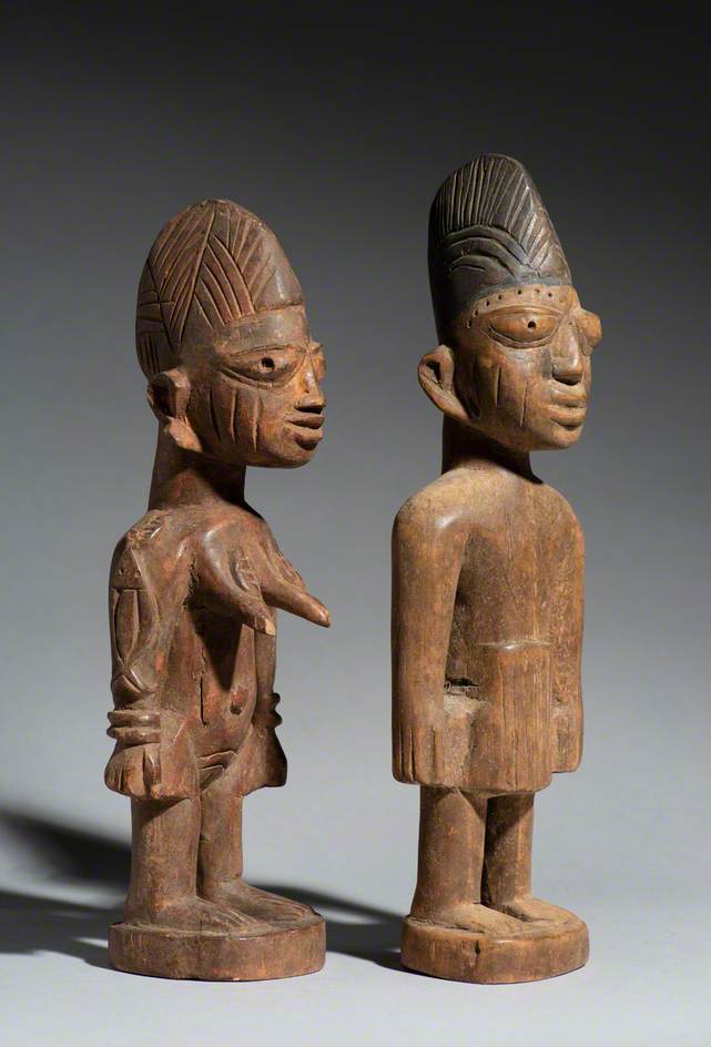 Pair of Male and Female Figures