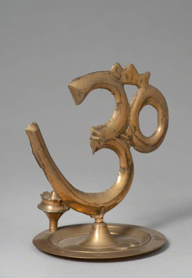 Standing Om Incense Burner Standing Om Incense Burner