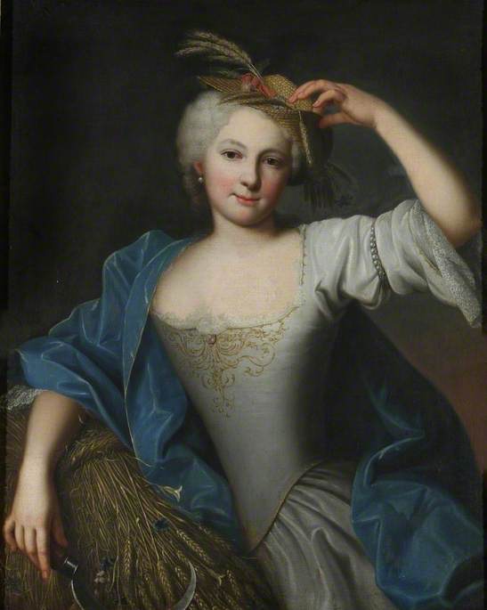 Portrait of a Young Lady as Ceres