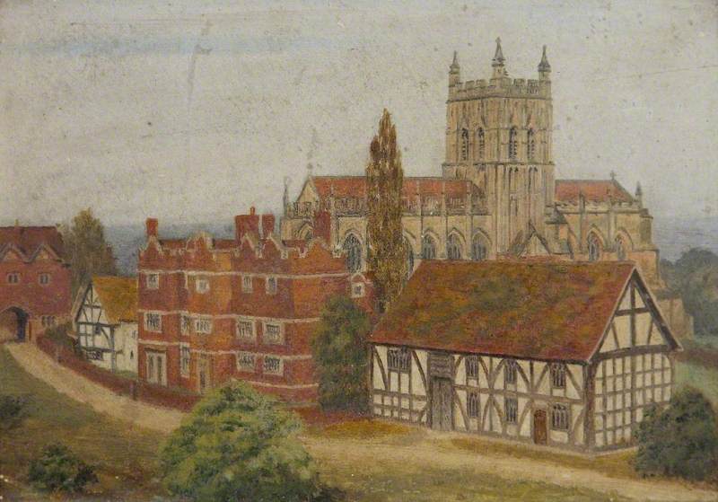 Guesten Hall, Malvern Priory, Abbey House and Priory Gatehouse, Great Malvern, Worcestershire