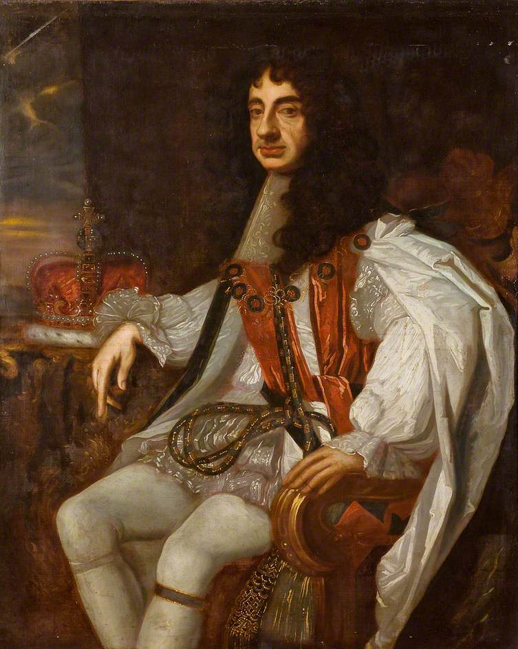 Charles II (1630–1685), Seated