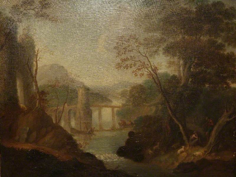 Landscape with an Aqueduct