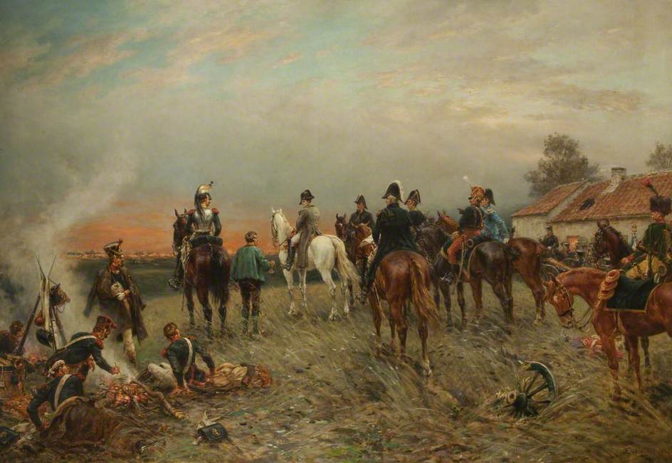 Near La Belle Alliance at Dawn, 18 June 1815