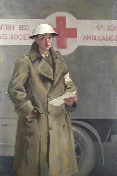 A British Red Cross Society and Order of St John of Jerusalem Officer in France