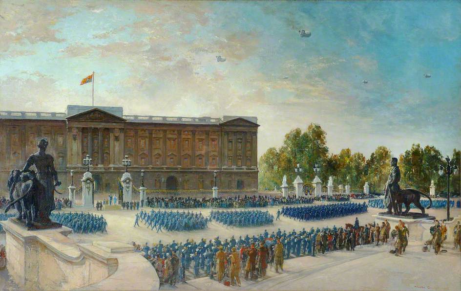 Royal Air Force Parade at Buckingham Palace: Battle of Britain Anniversary