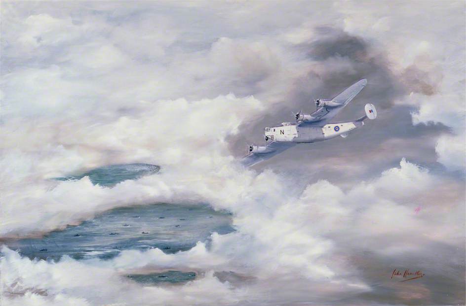 The Tide Begins to Turn: One of the Long Range Liberators of 120 Squadron, Royal Air Force, Based in Iceland, Providing Air Cover in the Mid-Atlantic