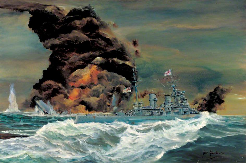 The 'Bismarck' Action: The Destruction of HMS 'Hood'