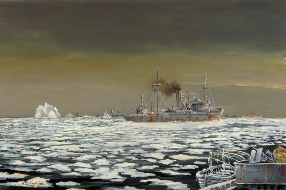 Routed North: Arctic Convoys Routed North in Summer, to the Edge of the Ice Pack, to Evade Aircraft Based in North Norway