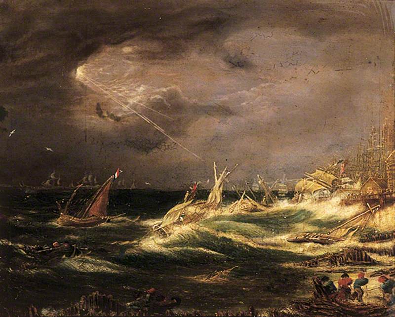 Storm at Ramsgate, Kent