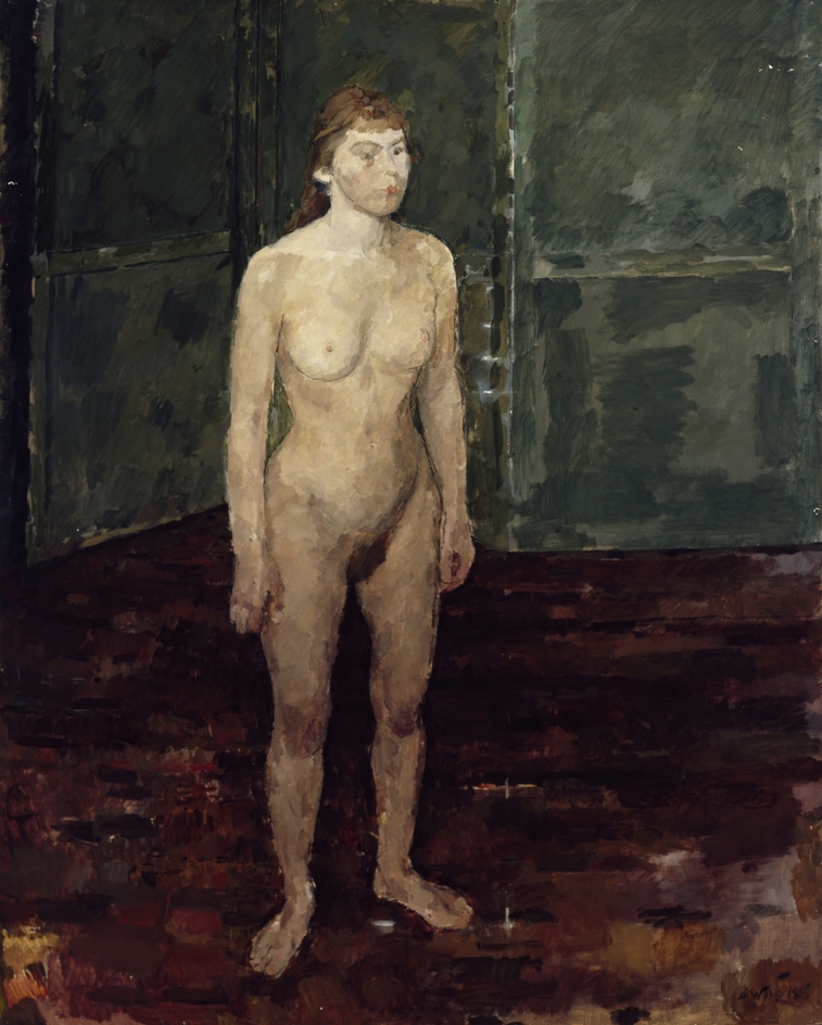 Study of a Female Figure Standing