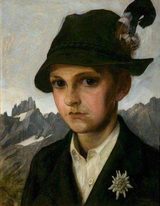 Portrait of the Artist's Son, Siegfried, Aged 12