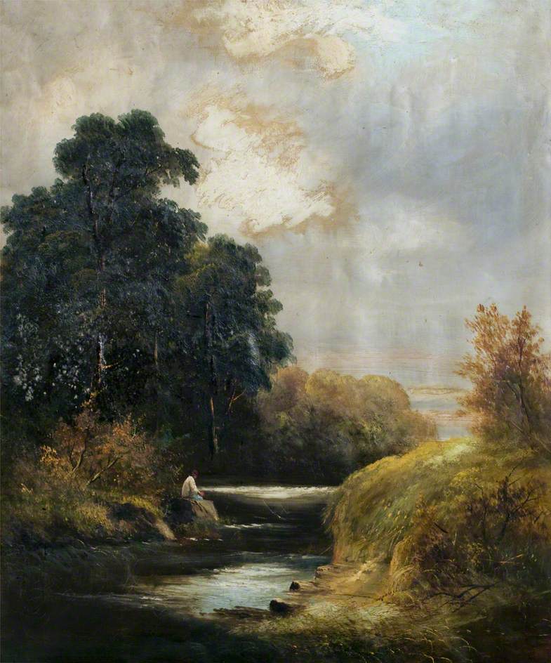 Landscape with a River and Trees