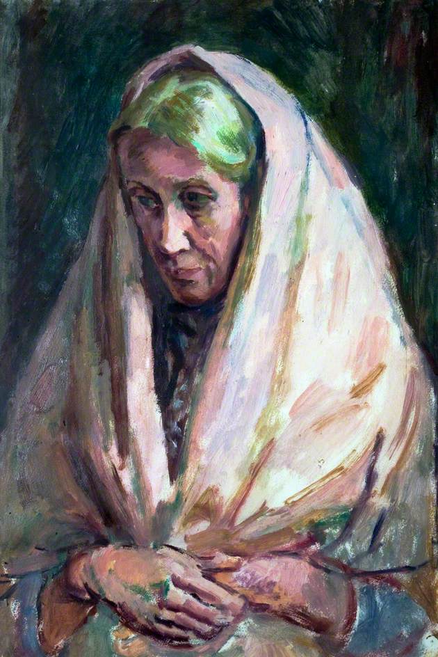 Woman in a Shawl
