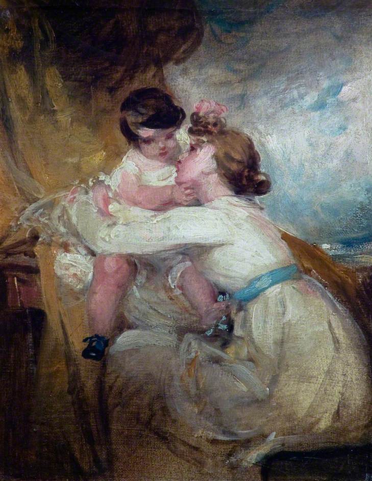Harriet Hilton (1791–1866) and Child (Helen Hilton, 1811–1873)