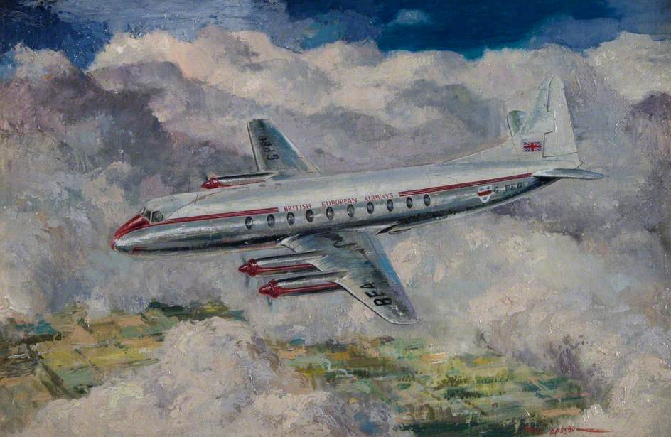 Vickers Viscount in BEA Livery