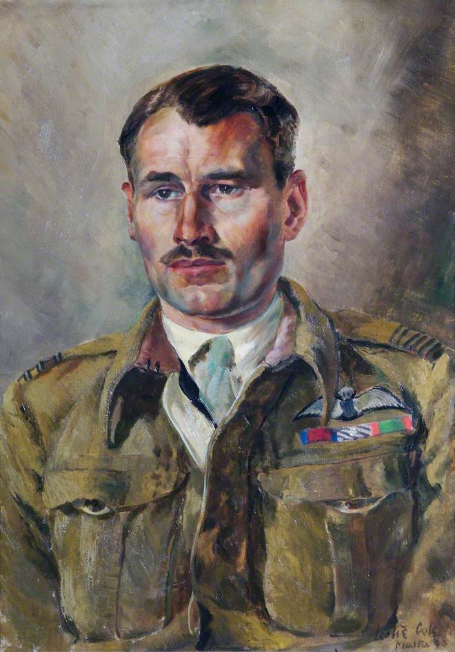 Wing Commander John Marlow Thompson (1914–1994), DSO, DFC and Bar, and Belgian MC