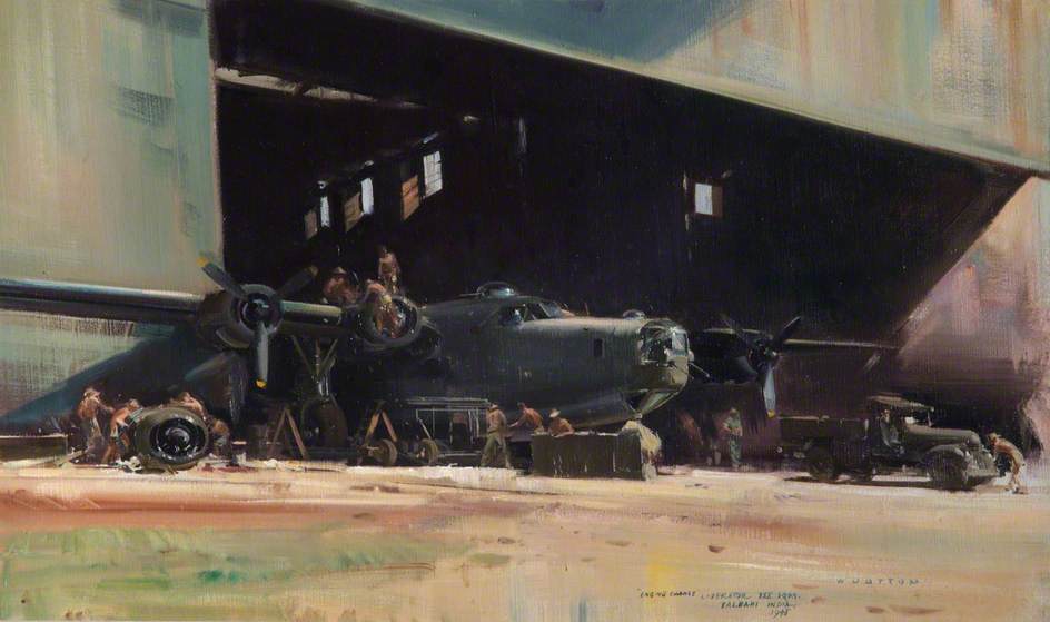 Liberator Engine Change, No. 355 Squadron