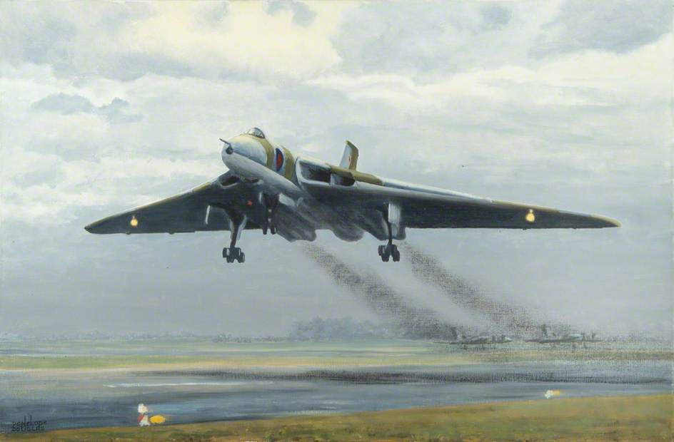 Vulcan B.2 Taking Off