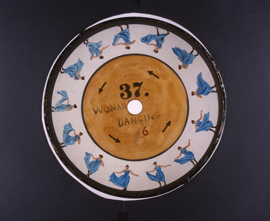 Zoopraxiscope Disc, 'Woman dancing' Art UK