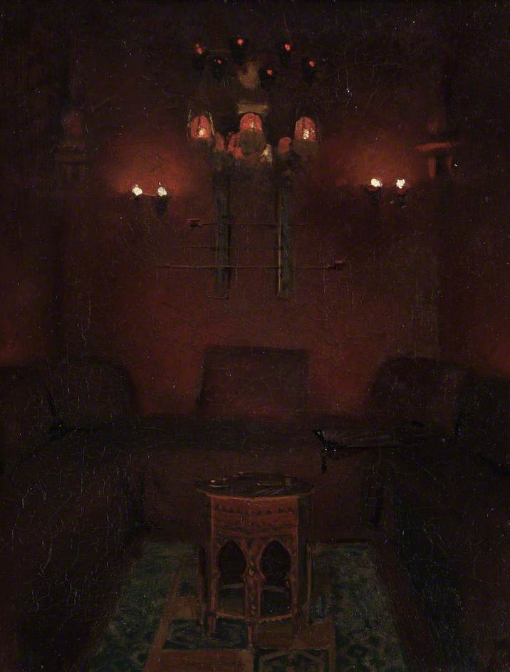 The Interior of Sir Richard Burton's Chapel