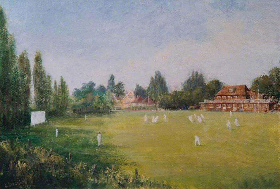 Cricket at Cheam Sports Club, Surrey