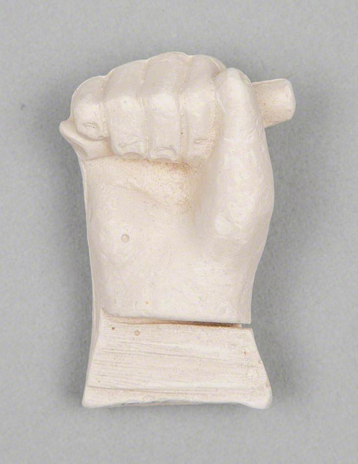 Hand with Scroll