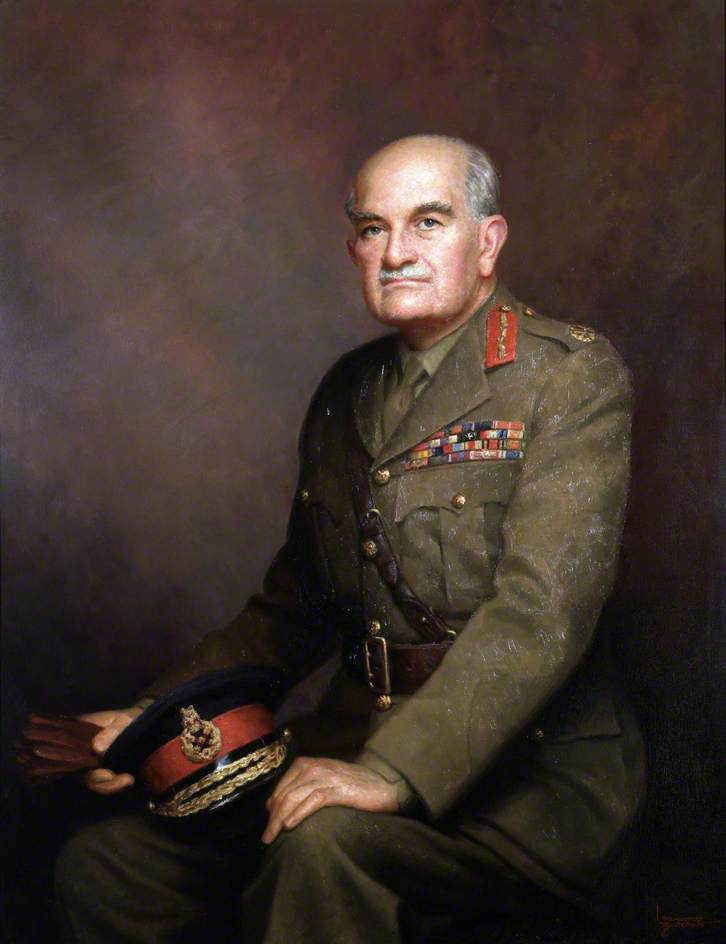 Field Marshal William, Viscount Slim (1891–1970), in Service Dress