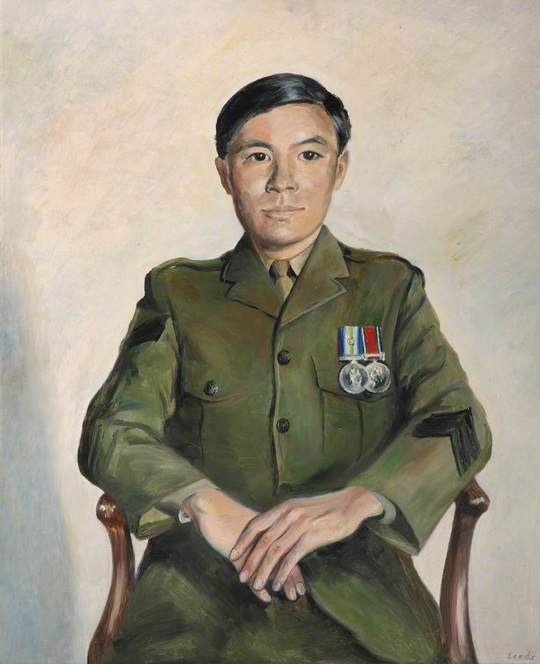 Falklands Portraits: Gurkha Sergeant Sanbahder Linbu