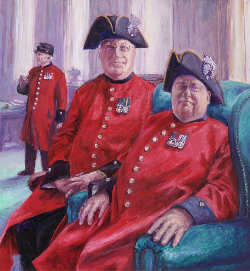 Group Portrait of Chelsea Pensioners