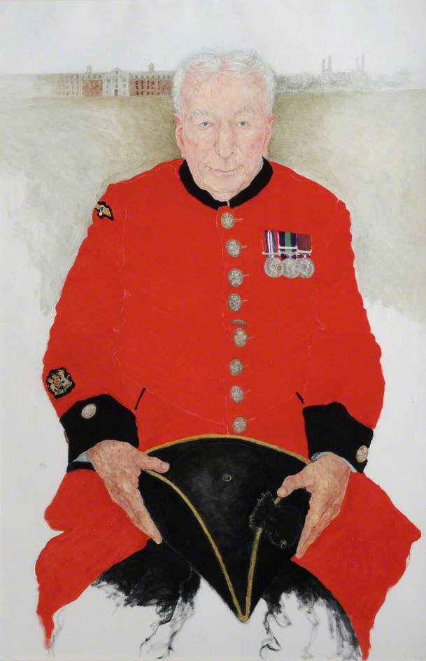 Chelsea Pensioners: In-Pensioner Christopher Melia, Formerly Warrant Officer Class 1, Royal Artillery