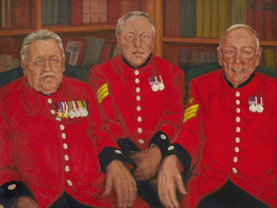 Gentlemen of the Royal Hospital Chelsea, Mr Tom Beardsley, Mr Mike Preston and Mr Geoff Crowther