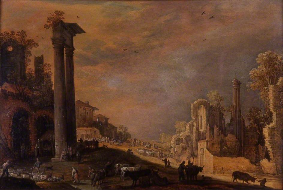 A Capriccio of Roman Ruins