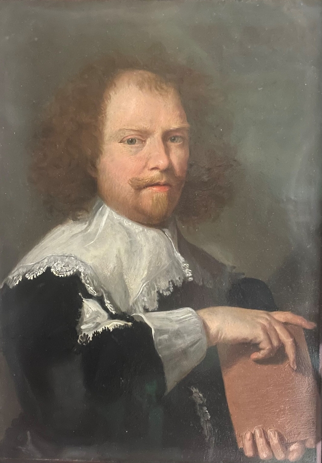 Portrait of a Gentleman Holding a Book