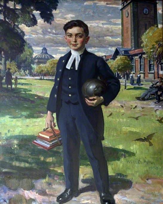 Portrait of a Boy from the Liverpool Blue Coat School
