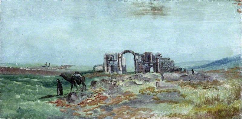 Landscape with Ruins and Figures