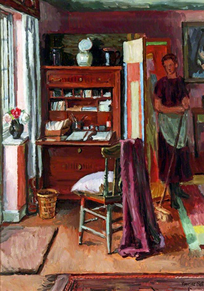 Interior with a Housemaid