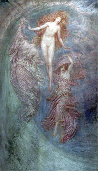 Aphrodite between Eros and Himeros